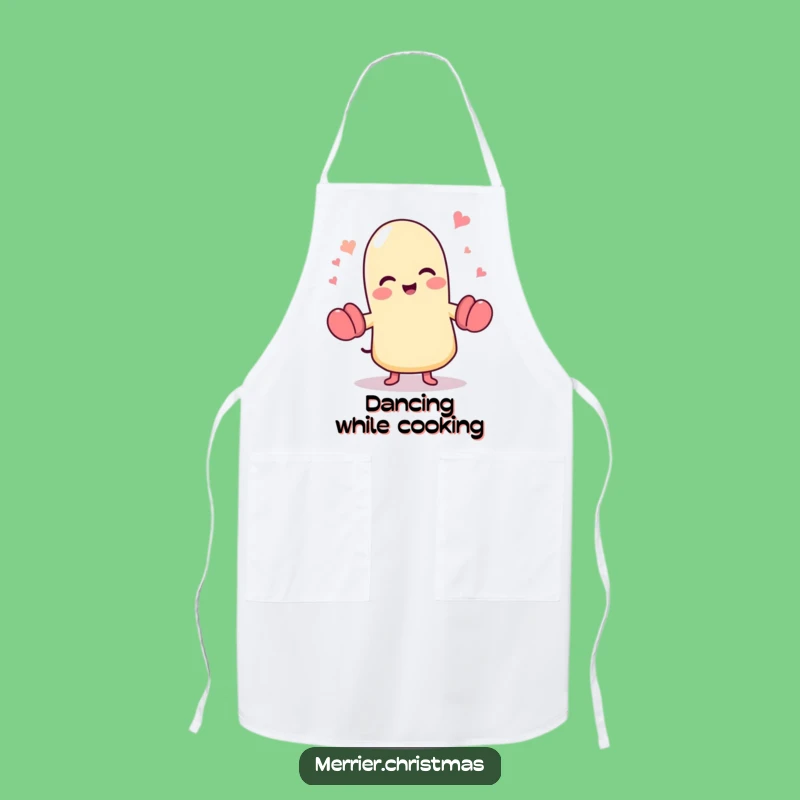 Funny Dancing Mitten Apron: Cute Glee Cook's Apron, Hilarious Kitchen Gift