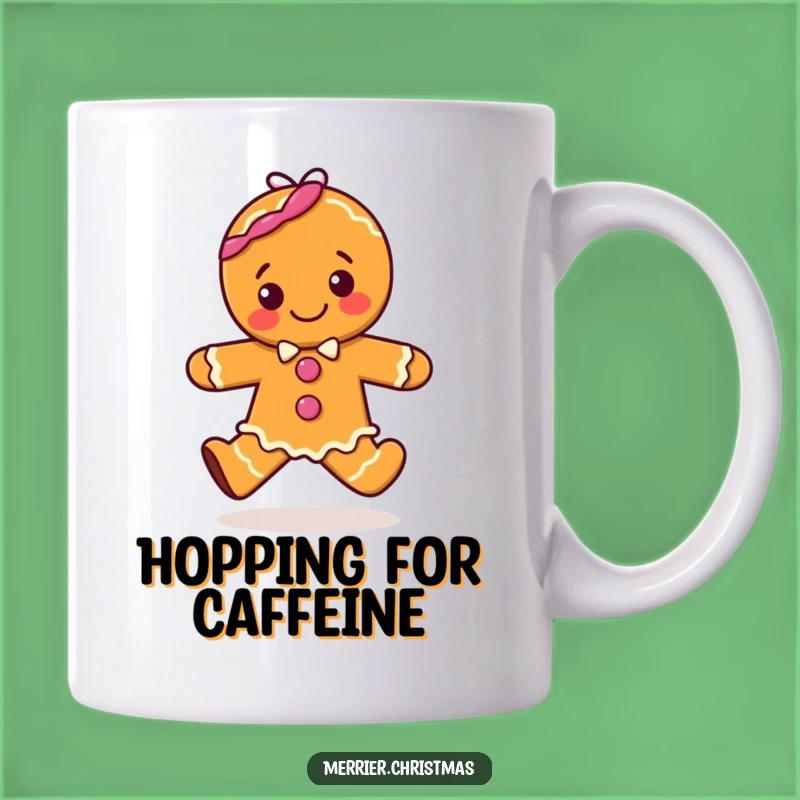 Funny Gingerbread Hop Mug: Sweet Treat and Perfect Gag Gift for Bakers