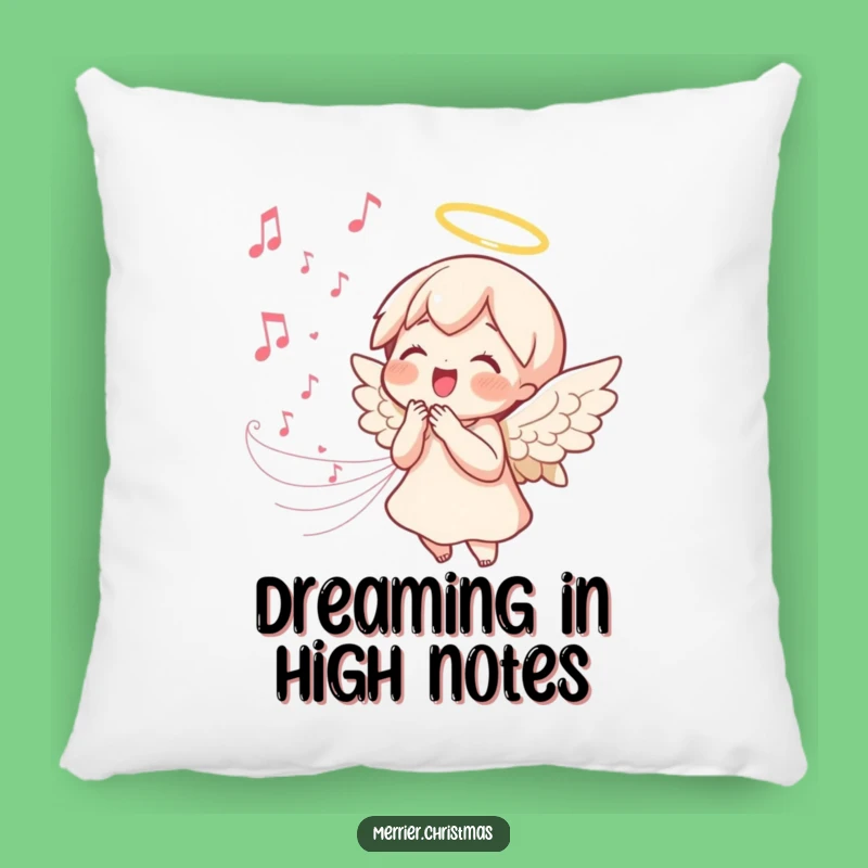 Funny Angel Singing Pillow - Joyful Kawaii Melody Cushion - Comfy Gift
