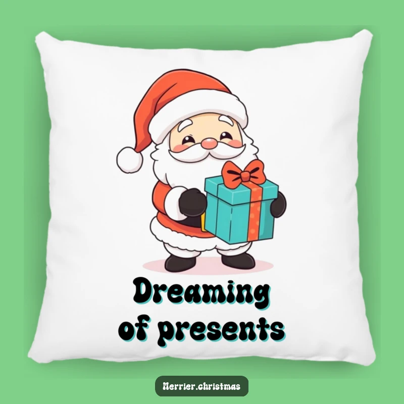 Funny Santa Gift Pillow - Cozy Comfort with Festive Cheer