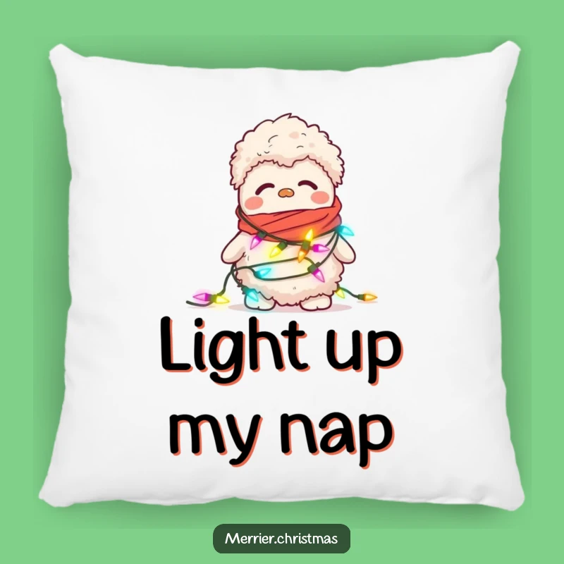 Funny Confused Slipper Pillow - Cozy Holiday Comfort Gift