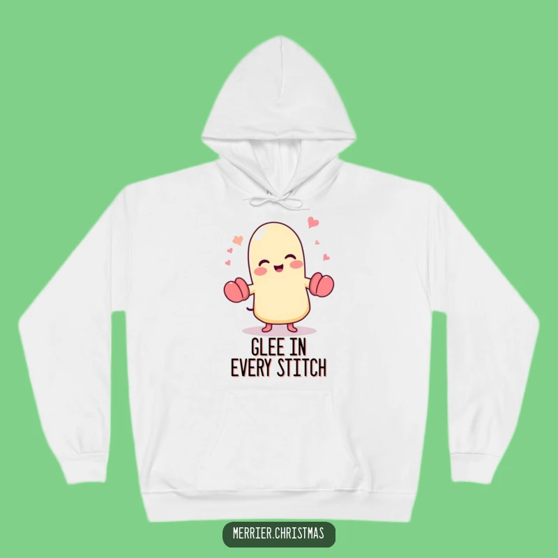 Funny Dancing Mitten Hoodie: Cozy Glee Character Sweatshirt, Perfect Humorous Gift