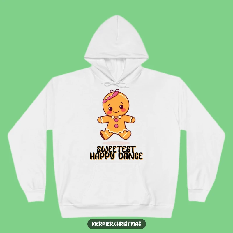 Funny Gingerbread Hop Hoodie: Cozy Comfort and Sweet Gag Gift