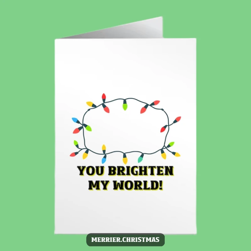 Free Printable Thank You Card: Cheerful Lights Say Thanks with Funny Patterns!