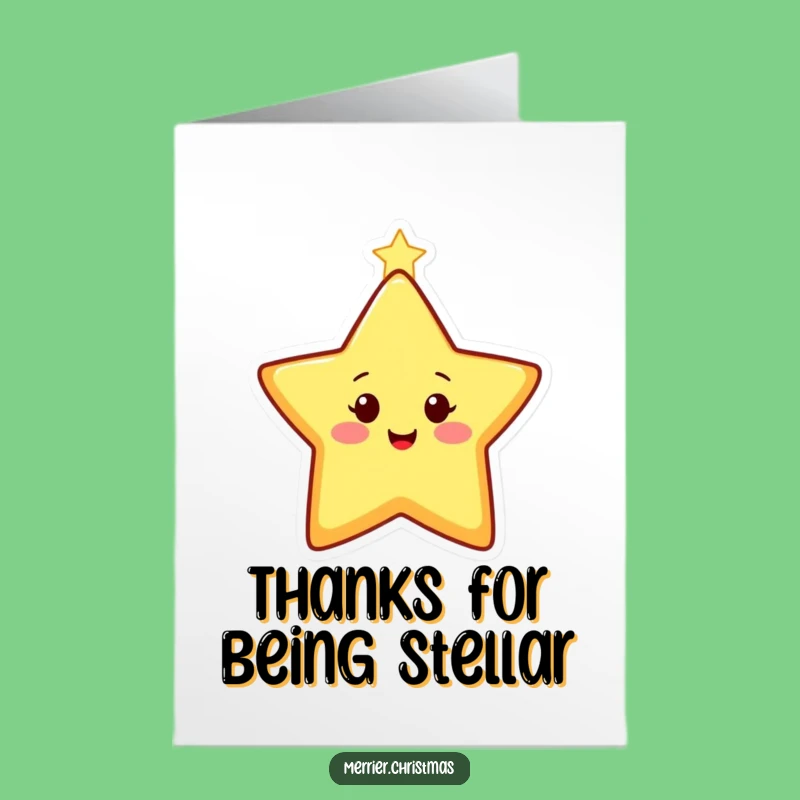 Free Printable Star Thank You Card: Funny Twinkling Downloadable Appreciation!
