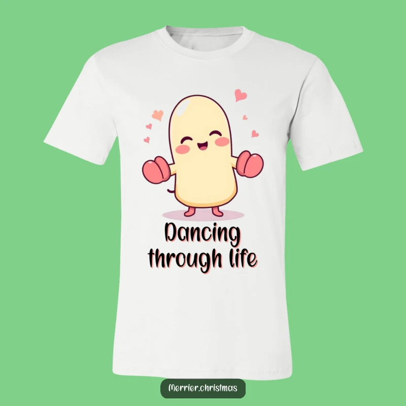 Funny Dancing Mitten T-Shirt: Cute Glee Character Shirt, Great Humorous Gift