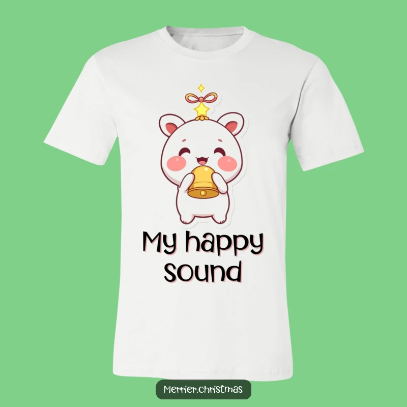 Funny Kawaii T-Shirt: Sparkling Bell Smile, Ideal Funny Gift for Cute Lovers